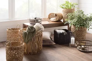 Ew design et 3 naturel eagrass, torage, asasts et tissé, grande variété d'olors, vente en gros, riz - Product Image 3