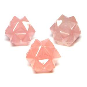 เครื่องขยายสัญญาณพลังงานเมอร์กาบา20จุดและคริสตัลบำบัดอารมณ์โรสควอตซ์ - Product Image 6