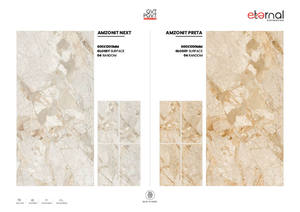 Carreaux de sol en porcelaine grand format de qualité supérieure, 600x1200 mm, 8/9 mm d'épaisseur, texture minérale élégante, antidérapants, surface durable - Product Image 3