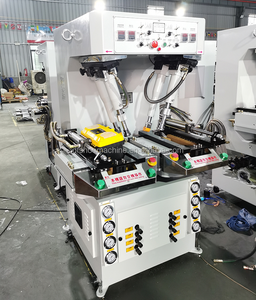 Machine de pressage de fixation de semelle hydraulique automatique de chaussures de sport de frein de moto à paroi robuste - Product Image 5