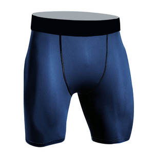 Breathable Custom Made <b>Compression</b> <b>Shorts</b> Gym Fitness Best Selling <b>Men</b> <b>Compression</b> <b>Shorts</b> - Product Image 1