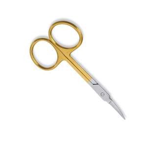 Tijeras para cutículas de uñas de Color dorado de acero inoxidable de alta calidad Diseño de punta de flecha de hoja recta multiusos - Product Image 5