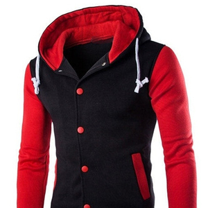 เสื้อมีฮู้ดของผู้ชายเสื้อผ้าลำลองผ้าคอตตอน100% น้ำหนักเบาทำจากโพลีเอสเตอร์สีพื้นดีไซน์ตามสั่ง - Product Image 5