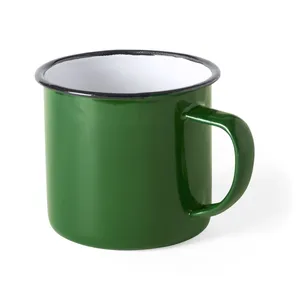 Tazza in Metallo Vintage Wilem, Gadget Personalizzato per Bevande Promozionali - Product Image 2
