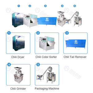 Moulin et broyeur électrique multifonctionnel pour piments, machine de traitement pour la production de poudre de piment – Vente chaude - Product Image 3