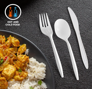 Paquete de cubiertos de plástico envueltos ligeros al por mayor con servilleta juego de utensilios PP/PS de 2,5G juego de cubiertos desechables cubiertos de línea aérea - Product Image 6