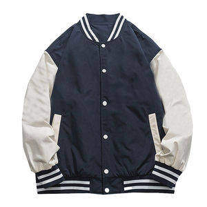 Chaqueta Varsity personalizada de talla grande para hombre, chaqueta deportiva Letterman de equipo, materiales de alta calidad, chaqueta Varsity Collage para hombre, chaquetas para hombre - Product Image 1