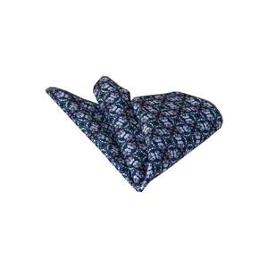 Pañuelo de bolsillo con cuello estampado floral azul Lila - Product Image 1
