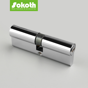 Nhà Máy Giá 10 pins SN kẽm hợp kim đôi mở cửa an ninh xi lanh khóa với bình thường 5 Brass phím - Product Image 4