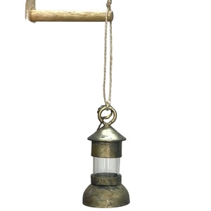 Top Selling Metal <b>Small</b> Miniature Hanging Lantern Christmas Tree Decoration High Quality Christmas Gift - Product Image 1