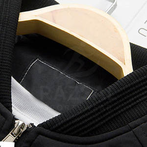 Blouson aviateur à col montant respirant et imperméable en polyester 100% à séchage rapide pour homme, vêtements d'hiver lavables à vendre - Product Image 2