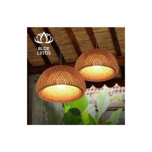 Lámpara decorativa de bambú, tradición artesanal perfecta, espacio cálido personalizado para tu hogar, cualquier espacio hecho de lámpara de bambú hecha a mano - Product Image 1