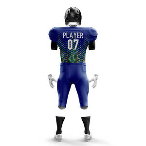 Ensemble de shorts de football américain personnalisés 100% en polyester maille respirante de haute qualité personnalisé avant grande taille sans tarif - Product Image 6