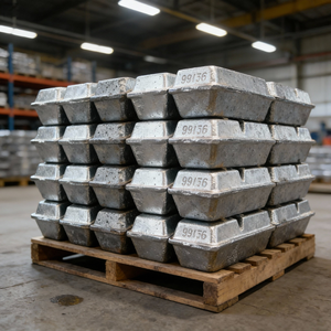 แท่งอะลูมิเนียมบริสุทธิ์สูง A7 A8 สำหรับงานโลหะวิทยา การอัดขึ้นรูป การรีด และการกลึงในอุตสาหกรรม - Product Image 1