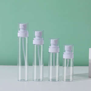 60ml 80ml <b>100ml</b> 120ml Cosmetic Pump <b>Bottle</b> with Cap Brush Hot Stamping Semi-Transparent Black PET Custom Serum <b>Bottle</b> Wholesaler - Product Image 3