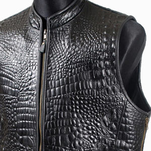 Nouvelle Collection 2025 – Gilet Homme 100% Coton Style Décontracté Col Rond Respirant Réversible Service OEM Vêtement d'Extérieur - Product Image 4