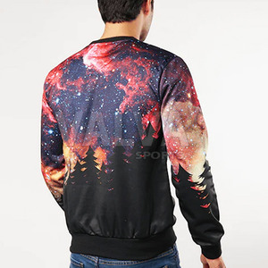 Sweat-shirts d'hiver personnalisés de haute qualité fabriqués en usine, taille 6XL, pull en polaire, style uni, mélange de coton, transfert thermique - Product Image 5