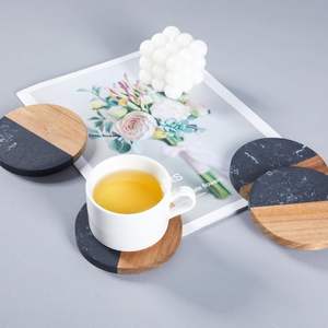 <b>Ceramic</b> Classic <b>Coasters</b> Set of 4-Eco-Friendly & Durable Drink <b>Coasters</b> for Tabletop Protection - Product Image 6