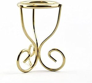 Cesta de huevos de metal irrompible dorado, contenedor con asa, soporte para huevos de cocina casera, paquete de 1 - Product Image 3