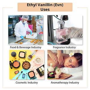 เอทิลวานิลลินเกรดอาหารชนิดผงแห้ง สารแต่งกลิ่นและสี บรรจุในถัง - Product Image 4