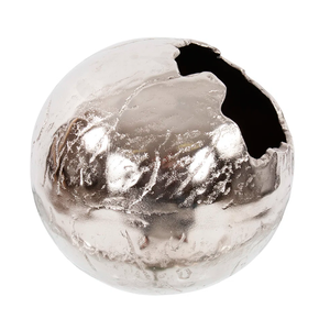 Florero de metal de nuevo diseño con detalles de acabado plateado para exhibición de flores de lujo moderna para el hogar y decoración de eventos - Product Image 1