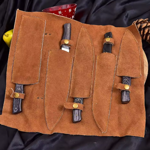 Juego de Cuchillos Ambidiestros de 5 Piezas PRESTIGE BLADES, Nuevo Modelo 2025, Acero de Damasco de 67 Capas Forjado a Mano, Personalizado OEM de Alta Calidad - Product Image 5