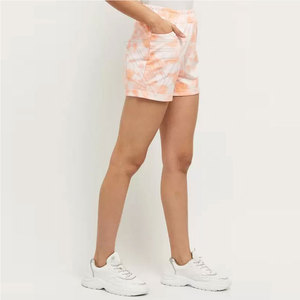 Best Selling High Quality <b>Women's</b> Casual <b>Shorts</b> Breathable Quick Dry Cotton <b>Elastic</b> <b>Waist</b> Hot Sale Made in Pakistan - Product Image 4