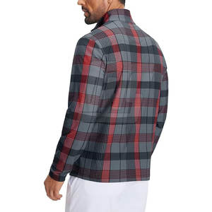 Veste à demi-zip pour homme, sublimation, performance, demi-zip, sublimation, pour un usage sportif quotidien - Product Image 5