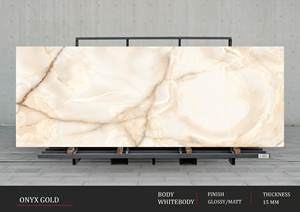 Azulejos de pared de porcelana mate con estilo | Tamaño personalizado 1200x3200 1200x2800 | Gran formato Durable Calidad de exportación - Product Image 6