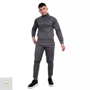 Conjunto de cortavientos de nailon de alta calidad, chándal deportivo de tubería personalizado para hombres adultos, chándal de serigrafía de invierno para hombres - Product Image 6