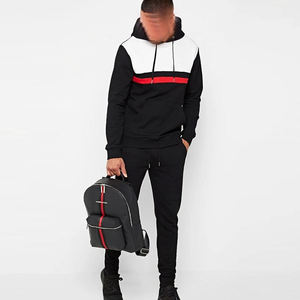 Couleur noire haute qualité Street Wear taille vente en gros vêtements de mode unisexe Polyester/coton séchage rapide résistant à l'eau imprimé - Product Image 1