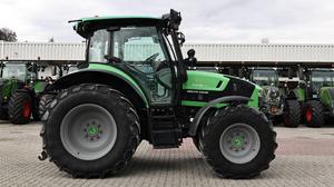Envío Gratuito, Tractor Utilitario Deutz Fahr 5120 TTV DT Premium Plus de 120 HP y Tracción en las 4 Ruedas, Aprobado por la EPA/CE - Product Image 3