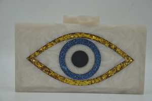 Sac à main de qualité supérieure «Evil Eye» pour femmes, couleur attrayante, Design moderne et solide de la marque traditionnelle - Product Image 3