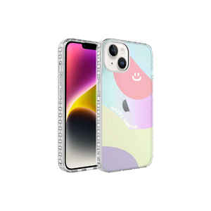 Coque en silicone élégante à motifs Netzy, compatible avec l'iPhone 14 Plus, Safa Elegans, coque arrière de haute qualité NO7 - Product Image 1