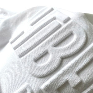 Streetwear personnalisé gaufrer hommes t-shirt 100% coton lourd 3d gaufré surdimensionné unisexe T-shirts - Product Image 4