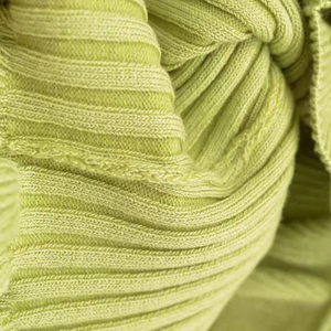 เสื้อถักลายทางผู้หญิงแบบสั้น แขนสั้น ทรงเข้ารูป ไม่เป็นขุย ผลิตตามสั่ง ปี 2025 ผ้ายืดผสมสแปนเด็กซ์/โพลีเอสเตอร์ ดีไซน์ใหม่ - Product Image 4