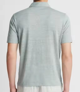 Vente flash, t-shirt 100% polyester, impression par sublimation personnalisée, t-shirt de sport à manches courtes pour homme, séchage rapide, polo de golf - Product Image 5