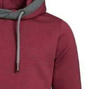 Pull à capuche de qualité supérieure pour hommes, tissu polaire confortable, fabriqué à la main, à la demande des clients, design brodé pour l'hiver - Product Image 3