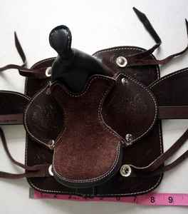 Mini selle Western Luxury Saddle eco friendly confortable pour western Decor horse English horse racing products from India - Product Image 6