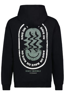 Sweat à capuche personnalisé avec logo vintage pour homme, impression numérique, 100% coton, coupe classique, 500 GSM, polaire, streetwear d'hiver, séchage rapide, respirant - Product Image 3