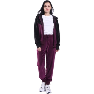 2024 Solid Casual <b>Knitted</b> Sweatshirt Set Long <b>Sleeve</b> Zipper Sweater Long Pants Suit Women Tracksuit Two Piece Sets - Product Image 5