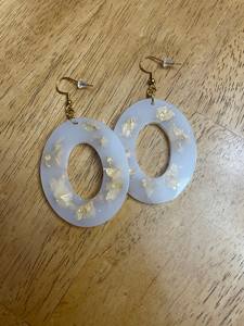 Boucles d'oreilles en résine de qualité supérieure, style africain, pour femmes, à prix avantageux, couleur rose, design tendance, boucles d'oreilles en résine - Product Image 6