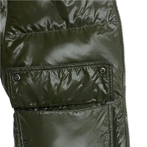 Blouson matelassé à capuche pour femme, respirant, vente en gros, poids léger, veste courte en duvet 2026 - Product Image 3