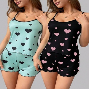 Nuevo Conjunto de Pijama de Verano para Hombre, Camiseta sin Mangas y Pantalones Cortos, Ropa de Dormir Suave de Poliéster - Product Image 6