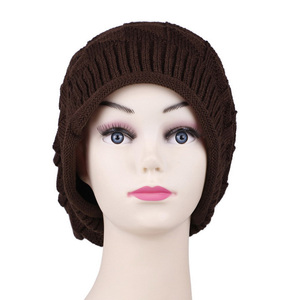 Gorro de Punto Holgado Unisex, Gorro de Invierno Cálido, Gorro de Pelo Largo, Gorro de Pelo Largo para Rastas - Product Image 2