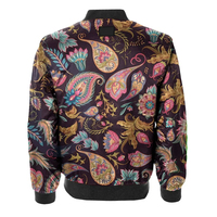 Blouson Bomber Haut de Gamme de Qualité Supérieure pour Hommes et Femmes, Col Montant, Logo Brodé sur le Devant, Extérieur en Laine, Personnalisable