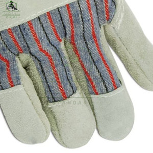 Wholesale TACHTICAL STANDARD Leather Safety Work <b>Gloves</b>-High Quality Heavy Duty Breathable Flexible Silicone-free Customizable - Product Image 6