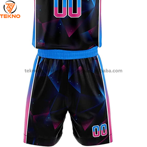 Ensemble de maillots de basket-ball de qualité supérieure uniformes de basket-ball pour hommes OEM personnalisés uniforme de basket-ball de conception personnalisée OEM à séchage rapide - Product Image 2