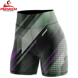 Shorts de yoga pour femmes, shorts élastiques à taille torsadée, shorts de sport, shorts de course, shorts de vélo pour soulever les fesses - Product Image 4
