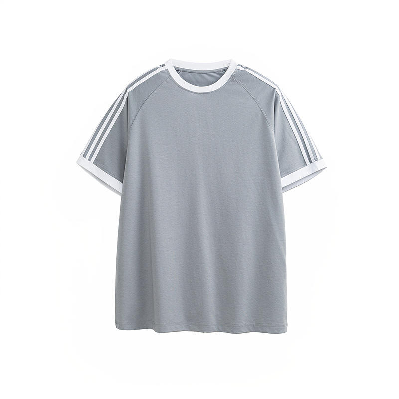 Gray & White Stripes